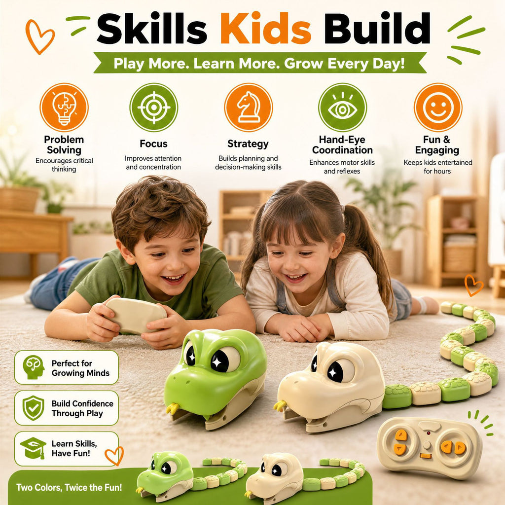 ChompRush™ Remote-Control Snake Challenge
