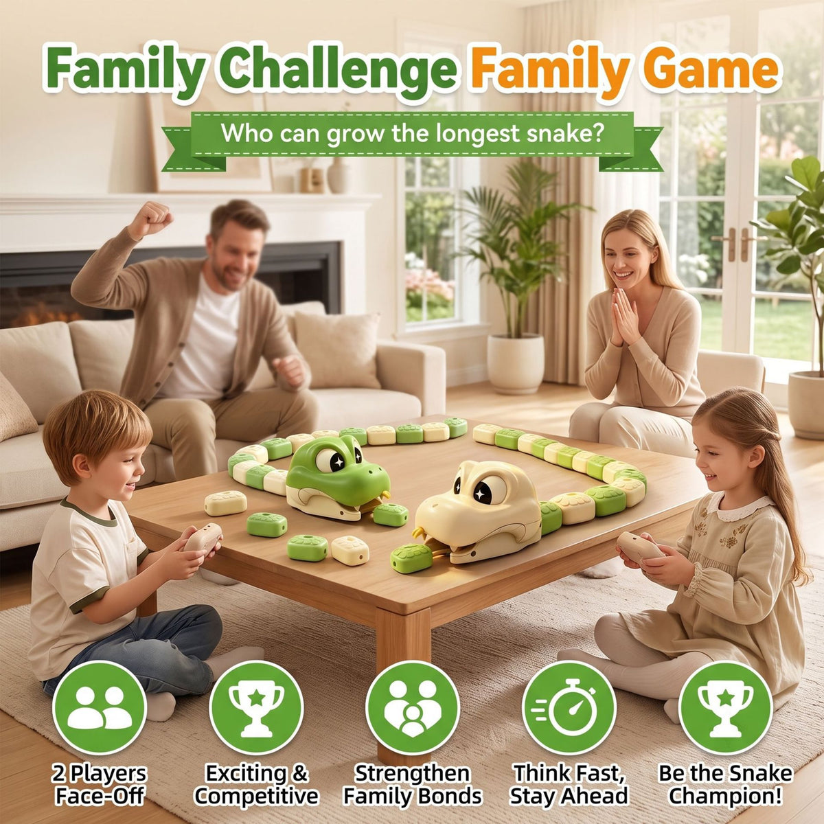 ChompRush™ Remote-Control Snake Challenge